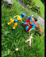 Classic Superman MOTU (Masters of the Universe) Custom Action Figure
