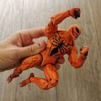 Orange Venom (Venom) Custom Action Figure