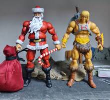 Santa He-man (Masters of the Universe) Custom Action Figure