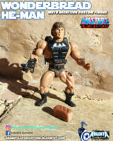 Wonderbread He-Man reissue (Masters of the Universe) Custom Action Figure