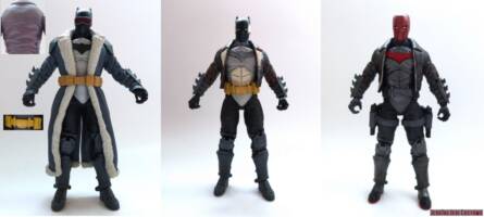 Red Hood (Batman) Custom Action Figure [Red Hood custom action figure before and after]