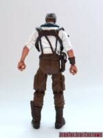 Rick O'Connell (Mummy) Custom Action Figure [Rick O'Connell custom action figure back]