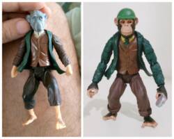 Detective Chimp (DC Universe) Custom Action Figure