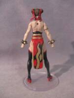 Flame Chun Li (Street Fighter) Custom Action Figure