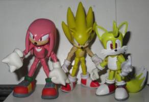 Super Tails (Sonic) Custom Action Figure