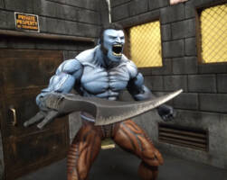 Insanity Beast (Suffering) Custom Action Figure