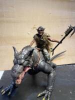 Orc raider / warg mount (Dungeons and Dragons) Custom Action Figure