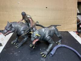 Orc raider / warg mount (Dungeons and Dragons) Custom Action Figure