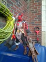 Medieval Armored King Hellboy (Hellboy) Custom Action Figure