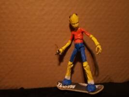 Groot Simpson (Simpsons) Custom Action Figure