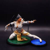 Custom statue Ashrah (Mortal Kombat 1) (Mortal Kombat) Custom Statue / Bust