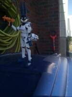 Bugs Bunny Storm Trooper (Star Wars) Custom Action Figure