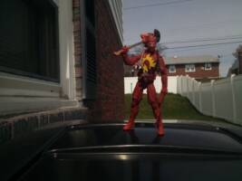 Crimson Bolt (Movie Masters) Custom Action Figure
