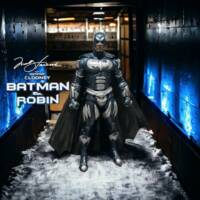 George Clooney BATMAN Ice Suit (DC Multiverse) Custom Action Figure