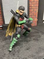 Damian Wayne ROBIN (Batman) Custom Action Figure [Posing]
