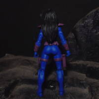Domino (X-Force) Custom Action Figure