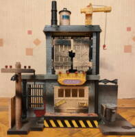 Last Chance Garage (Biker Mice from Mars) Custom Diorama / Playset