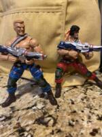 Contra bill rizer and lance bean (Aliens) Custom Action Figure