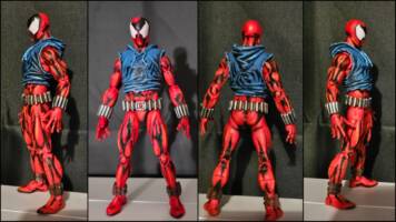 Scarlet Spider (Spider-Man) Custom Action Figure