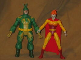 Fire Lad (Legion of Superheroes) Custom Action Figure