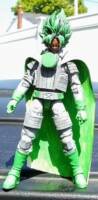 Fodder's Bin Mods:Sayian Cosplaying as Meteor Man (Amalgam) Custom Action Figure