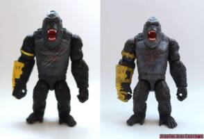 Kong (Godzilla x Kong: The New Empire) (King Kong) Custom Action Figure [Kong (Godzilla x Kong: The New Empire) custom action figure before and after]