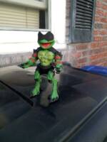 Fodder's Bin Mods:Rash (a figurative reiteration) (Battletoads) Custom Action Figure