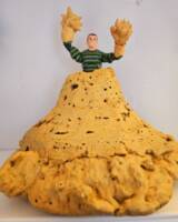 Sandman (Spider-Man 2: Enter Electro PS1) (Spider-Man) Custom Action Figure [Front]