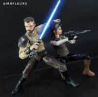Jan Ors & Kyle Katarn (Star Wars) Custom Action Figure