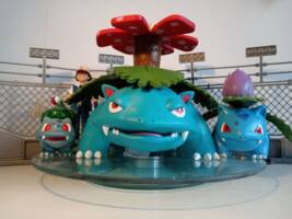 Pokemon BULBASAUR IVYSAUR and VENUSAUR (Pokemon) Custom Statue / Bust