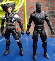 Team ups:Black Panther & Wolverine (Marvel Universe) Custom Action Figure