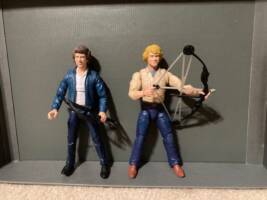 The Dukes of Hazzard Bo and Luke Duke (Dukes of Hazzard) Custom Action Figure