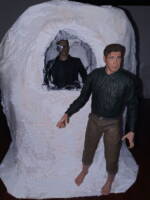 Frankenstein's Monster Frozen in Ice (Horror) Custom Diorama / Playset