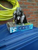 Ndovu Tembo  as Trunk-Or the Tuskguardian Thanks Kitbashvoodooskull he came up with the name Trunk-Or the Tuskguardian (original idea and character) (Original) Custom Action Figure