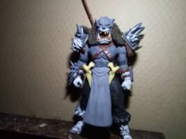 Bizzaro World Berserker Panthro (rabid mad) thanks Kitbashvoodooskull he came up with the Bizzaro World theme (Thundercats) Custom Action Figure