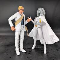 Emma Frost (Astonishing Diamond Form) (Marvel Legends) Custom Action Figure