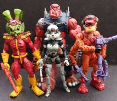 Brutus the Betelgeusian berserker baboon (Bucky O'Hare) Custom Action Figure