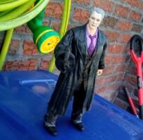 King Of New York:Old man mafioso Frank White (resurfaces after three decades) (Movie Masters) Custom Action Figure