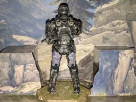 Landfall ODST (Halo) Custom Action Figure [Back view]