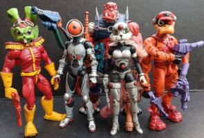 A. F. C Blinky (Bucky O'Hare) Custom Action Figure