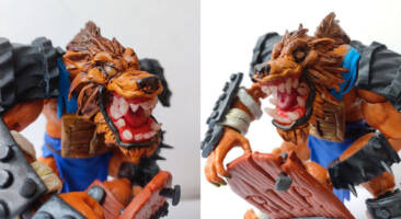 TMNT Razhar (Teenage Mutant Ninja Turtles) Custom Action Figure