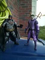 Caped Escapism Crusades saga:Bettencourt Jester McGlee :in Joker's Wild (not canon original idea) (DC Universe) Custom Action Figure