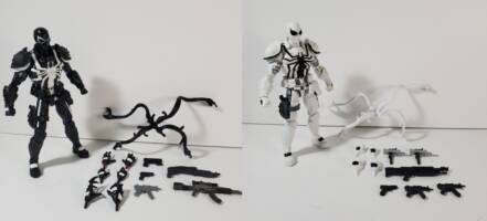 Symbiote Agent Venom (Anti Venom) (Marvel Legends) Custom Action Figure