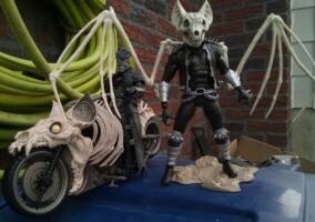 Man Bat Rider (not canon an original idea and design) (Amalgam) Custom Action Figure