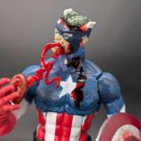 Colonel America (Marvel Zombies) (Marvel Legends) Custom Action Figure