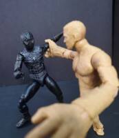 Symbiote Suit Spider-Man (Spider-Man 3 Tobey) (Marvel Legends) Custom Action Figure
