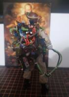 Experimental Equipment Technician THE ROOKIE (Ghostbusters) Custom Action Figure [Dark Matter Generator active]