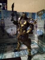 Erik Kilmonger as Knight Panther suited up in armour (not canon original idea) (Marvel Universe) Custom Action Figure