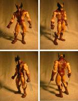 Wolverine (Brown Costume) (X-Men) Custom Action Figure
