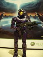 Team Purple (Halo) Custom Action Figure